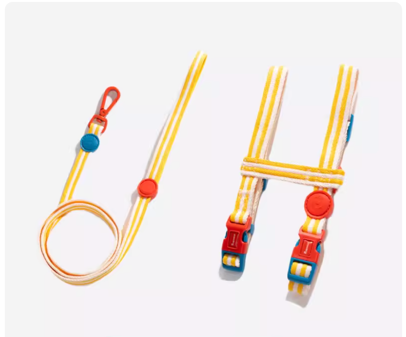 【PETSVILLE】Anti-Escape Cat Harness Set