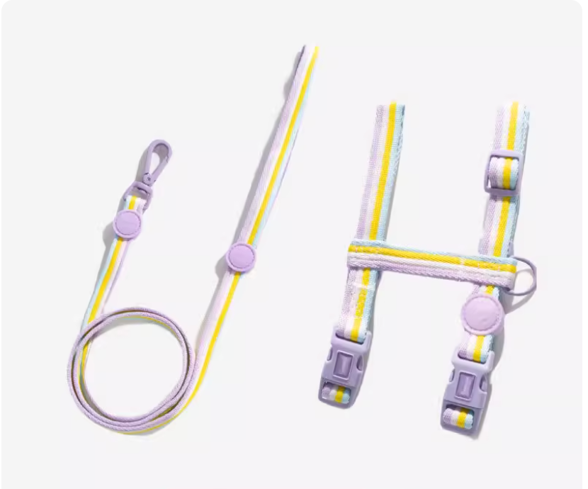 【PETSVILLE】Anti-Escape Cat Harness Set
