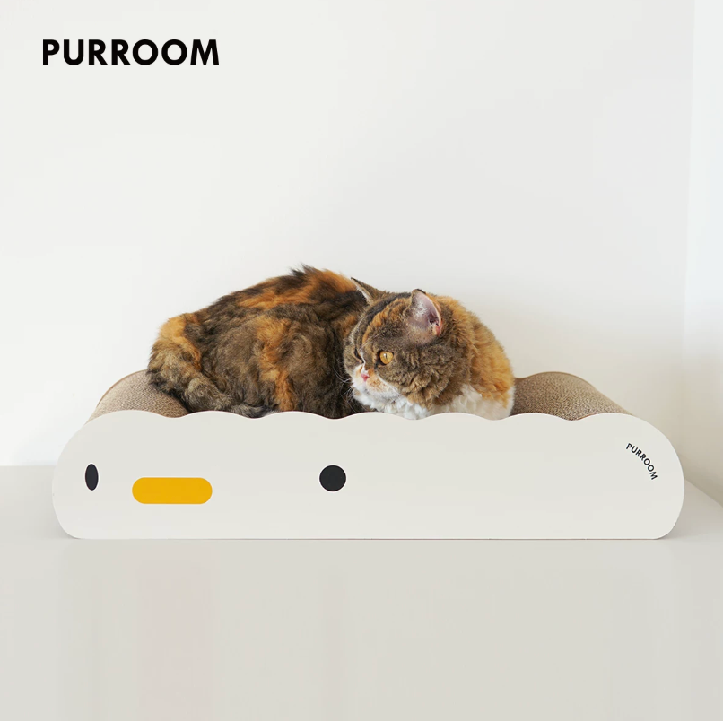 【PURROOM】 Wave Cat Scratcher Lounge