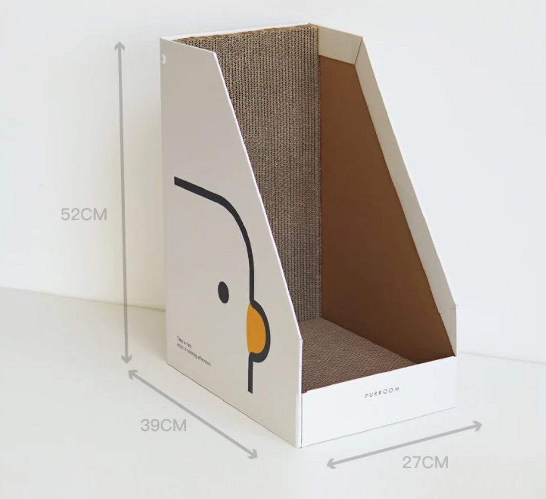 【PURROOM 】L-Shaped Standing Cat Scratcher