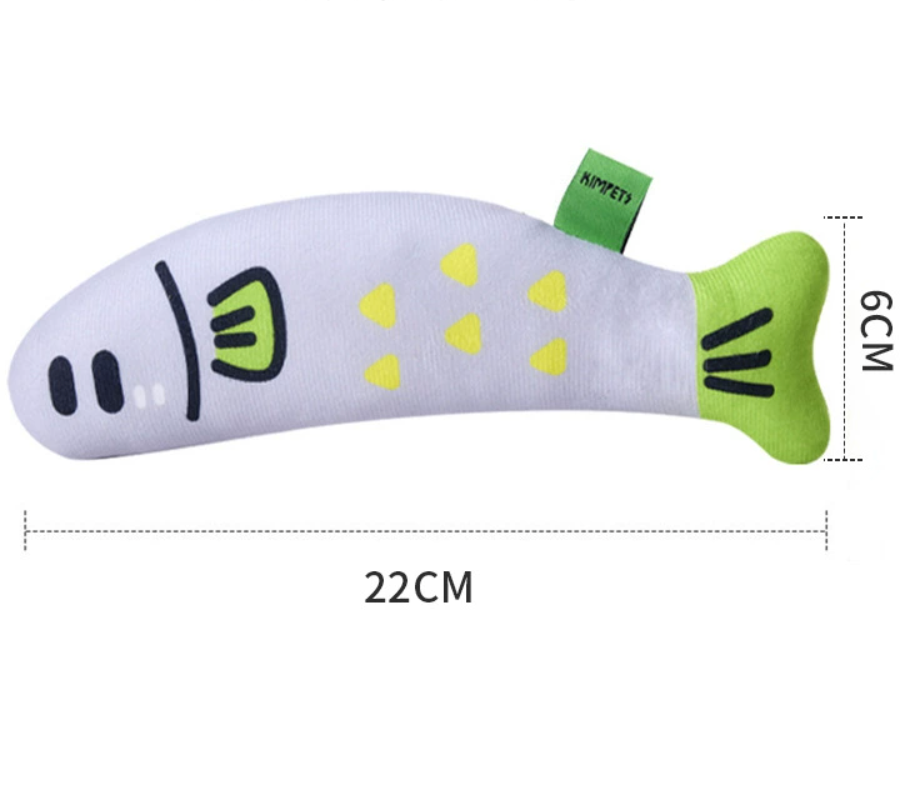 Purrfect Play: Catnip Fish Toy for Endless Fun