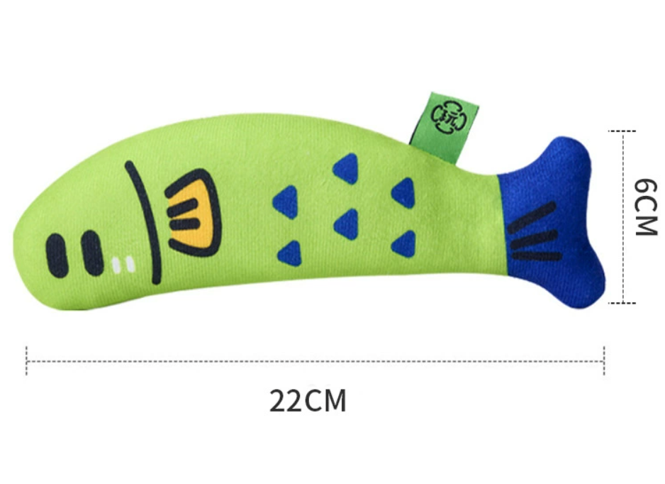 Purrfect Play: Catnip Fish Toy for Endless Fun