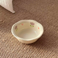 Cute Beaded Cat Bowl