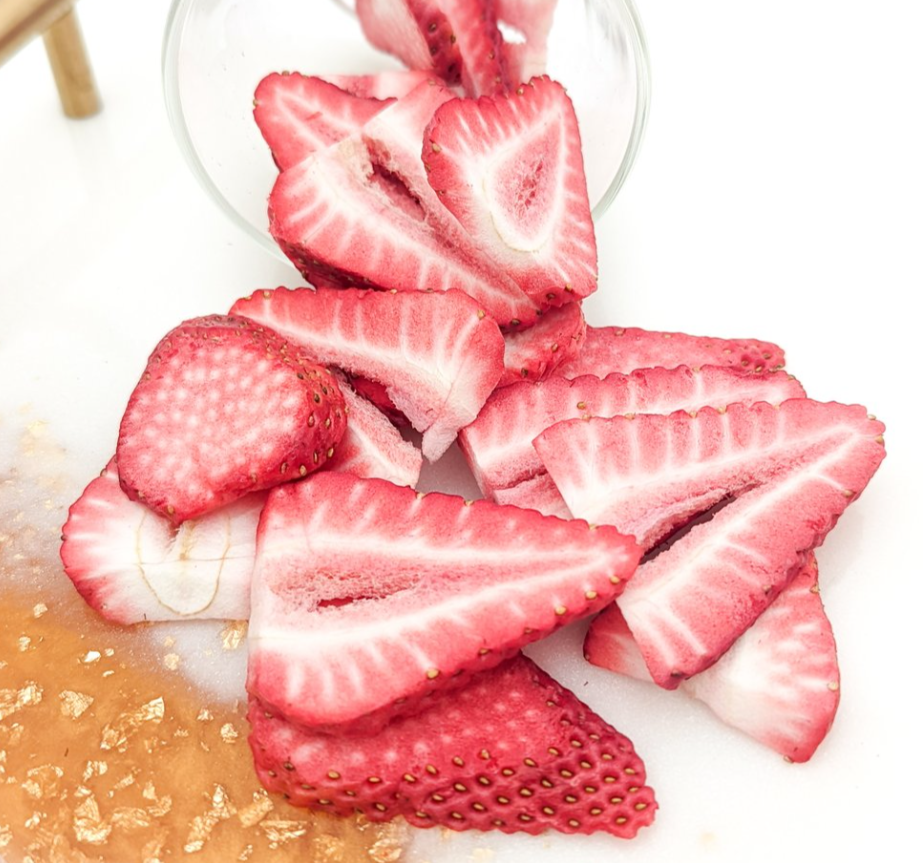 【Mimi & Soso】Freeze Dried Treats - Strawberry Slices (Human Grade) - 30g