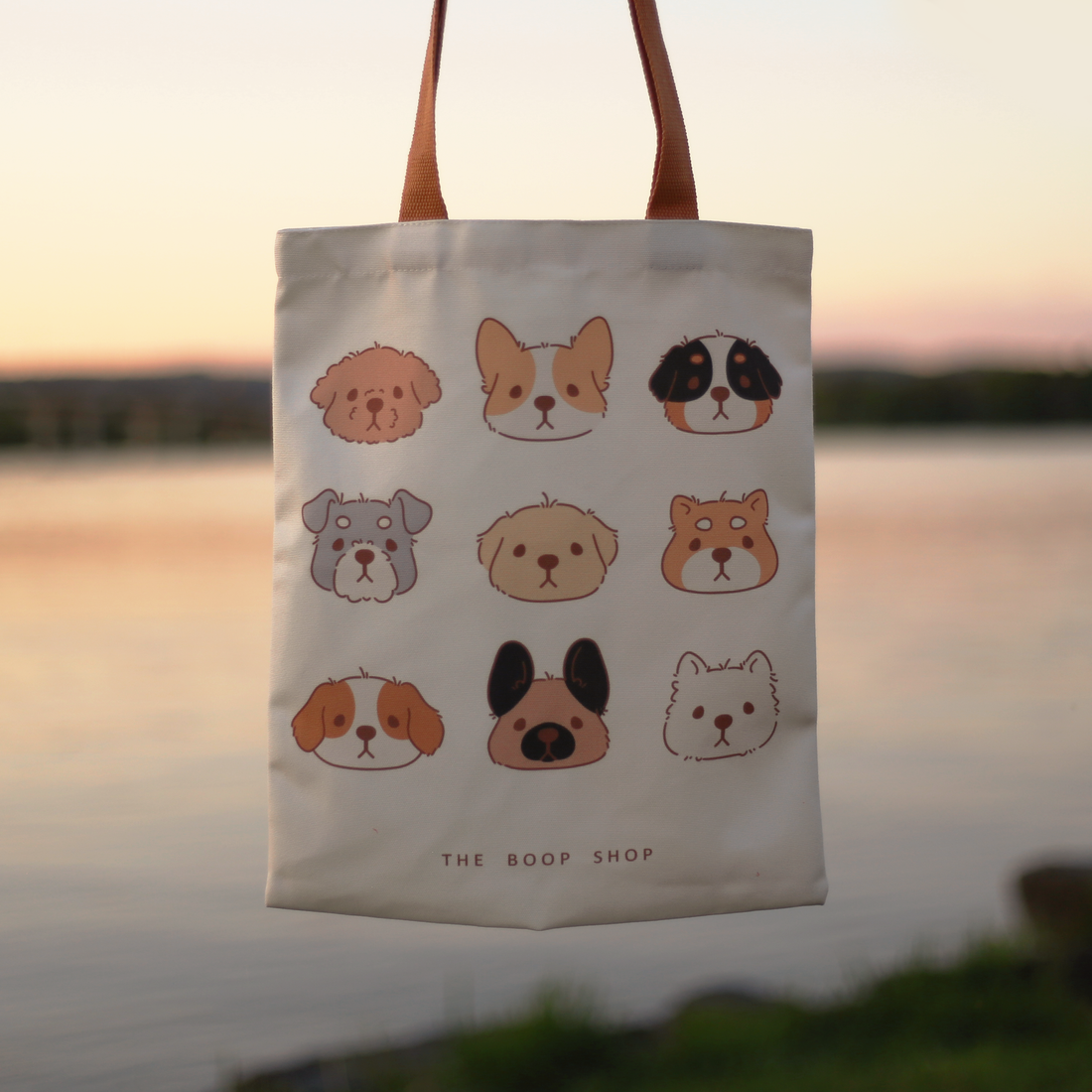 【The Boop Shop】Puppy Tote Bags