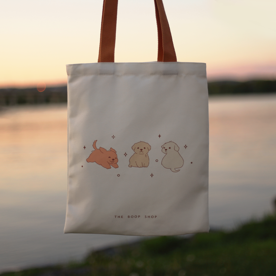 【The Boop Shop】Puppy Tote Bags