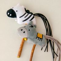 Zebra & Eeyore Silvervine Catnip Cat Toy