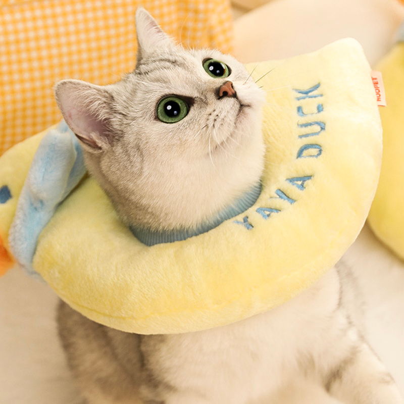 Pet Cone Recovery Collar - Duck