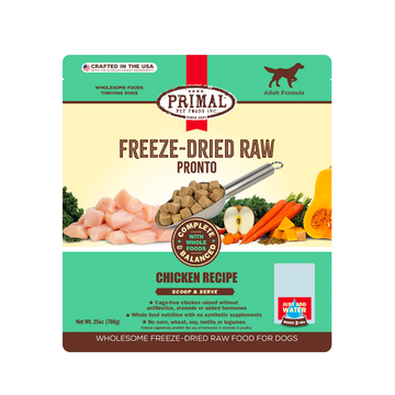 【Primal - DOG】Freeze Dried Raw Pronto Chicken Recipe