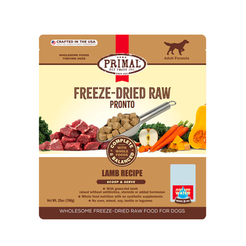【Primal - DOG】Freeze Dried Raw Pronto Lamb Recipe