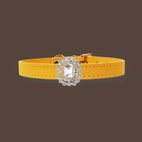 【Mori Cat】Luxury Cat Collar with Interchangeable Gem Charms-Gold