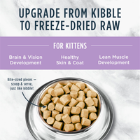 【INSTINCT】Raw Freeze-Dried Meal Real Chicken Kitten Cat 9.5oz