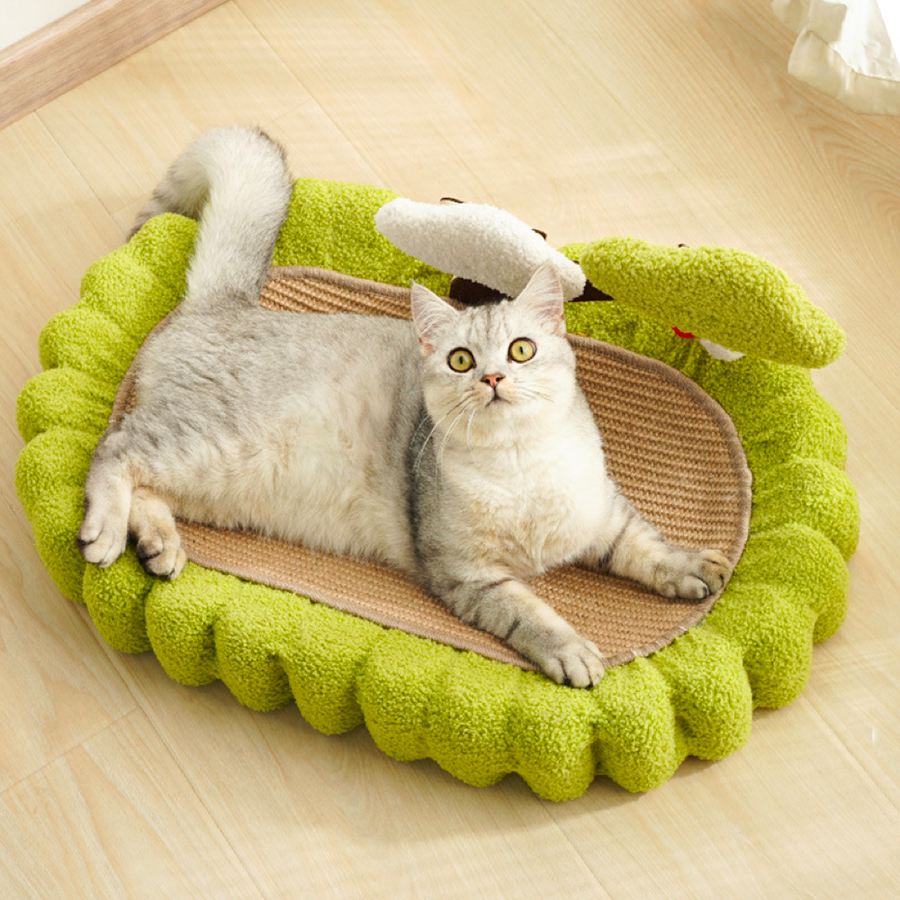 Multi-functional Scratchboard - Super Comfortable Cat Scratcher + Bed