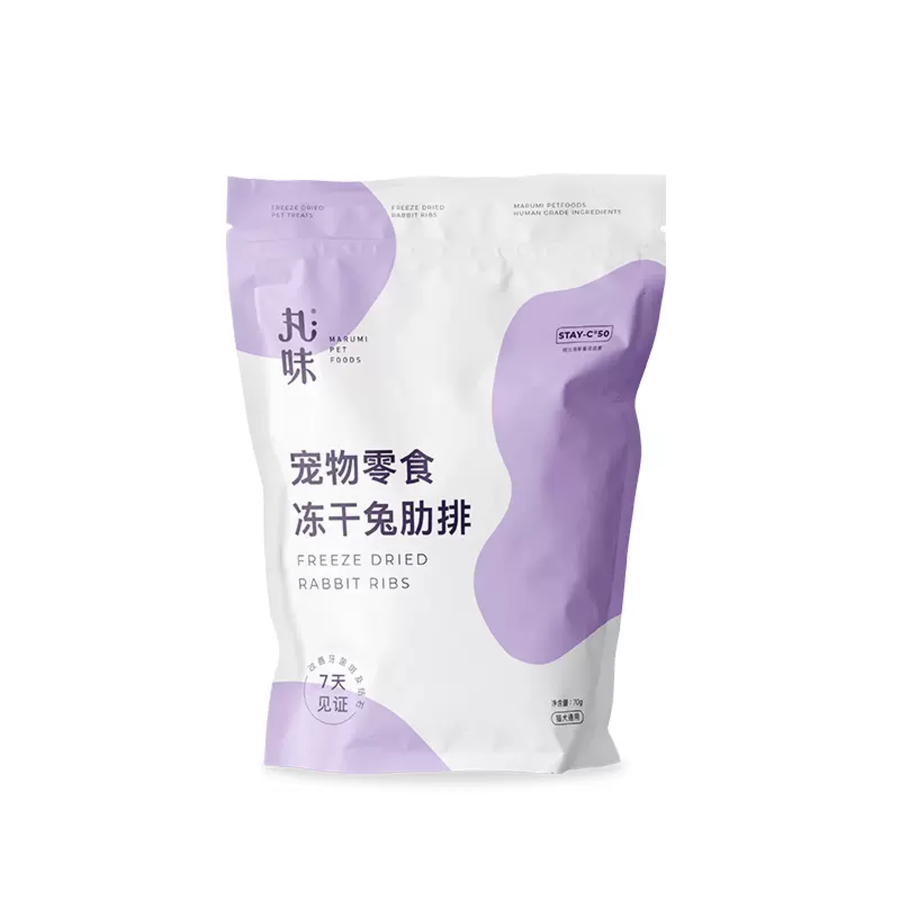 【丸味Marumi】冻干兔肋排 70g – PawPawDear