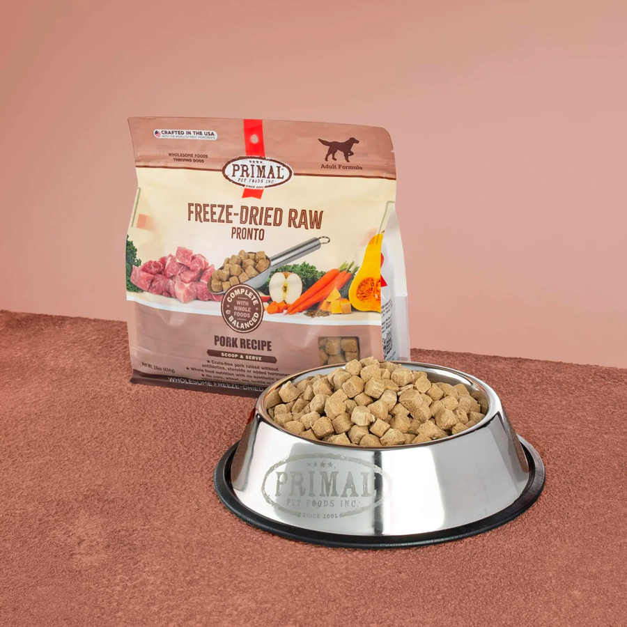 【Primal - DOG】Freeze Dried Raw Pronto Pork Recipe