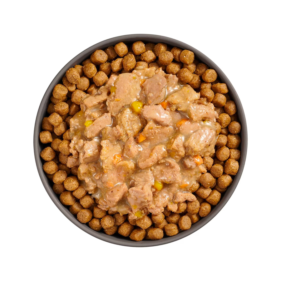 【20% OFF - CAT】NEW* GO! BOOSTER WEIGHT MANAGEMENT - MINCED CHICKEN + TUNA WITH GRAVY BOOSTER