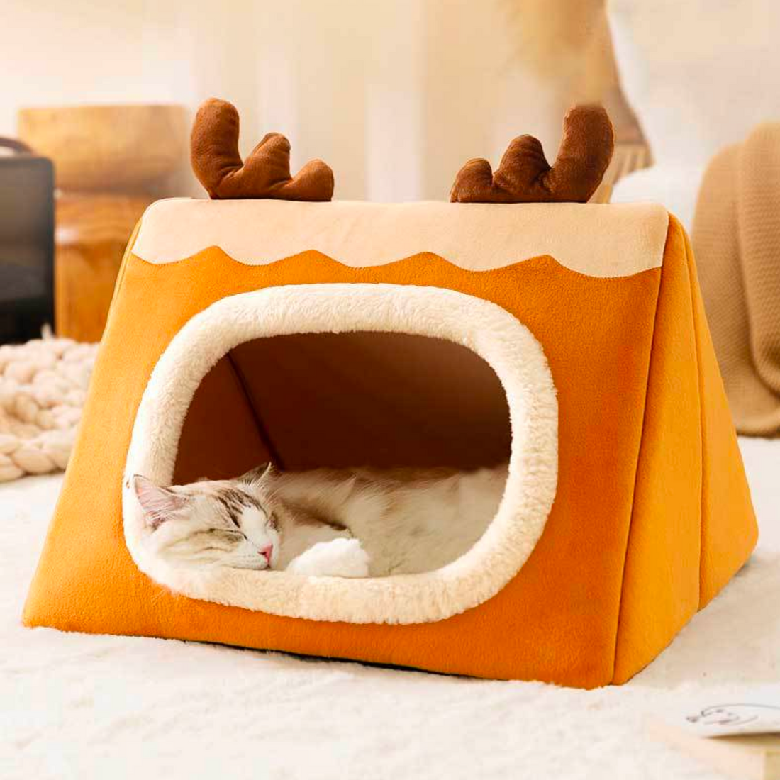 Christmas Deer Bed