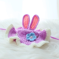Knit Woolen Hat - Rabbit in the Wonderland
