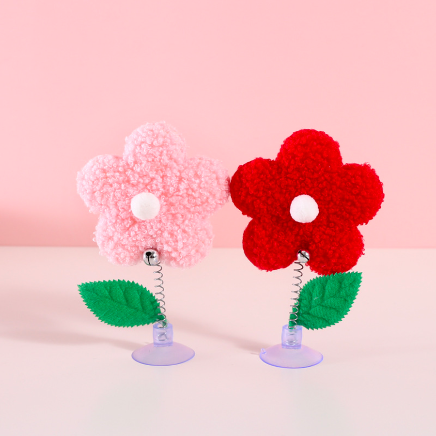 🧧CHUN JIE KUAI LE🧧 Lucky Flower Catnip Toy Set