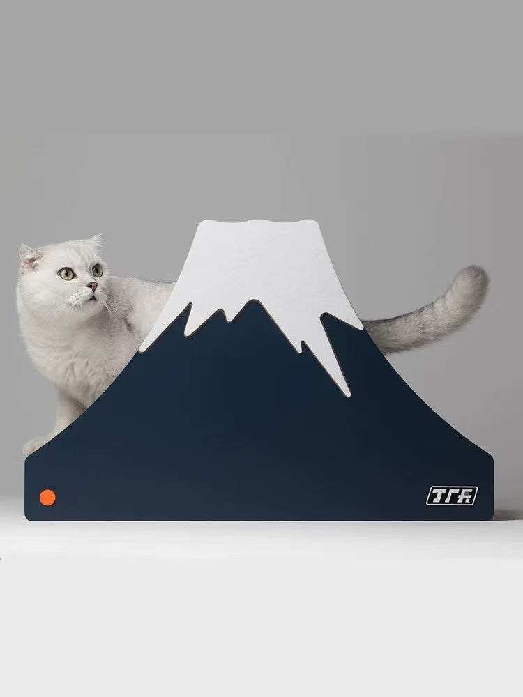 Mount Fuji Yama Cat Scratchboard
