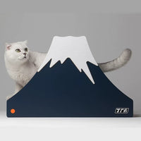 Mount Fuji Yama Cat Scratchboard