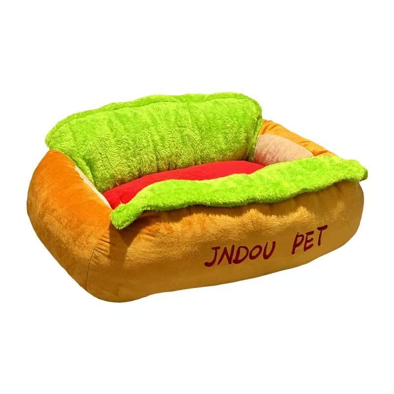 Hot Dog Pet Bed