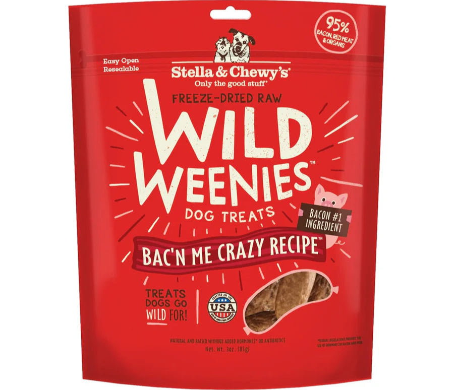 【Stella & Chewy's】Dog - Wild Weenies - Bac’n Me Crazy