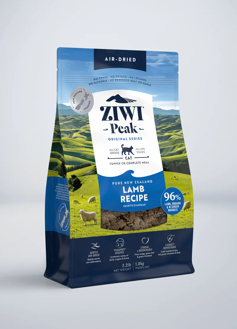 【Ziwi Peak】Air-Dried Cat Food - Lamb - 400g & 1kg