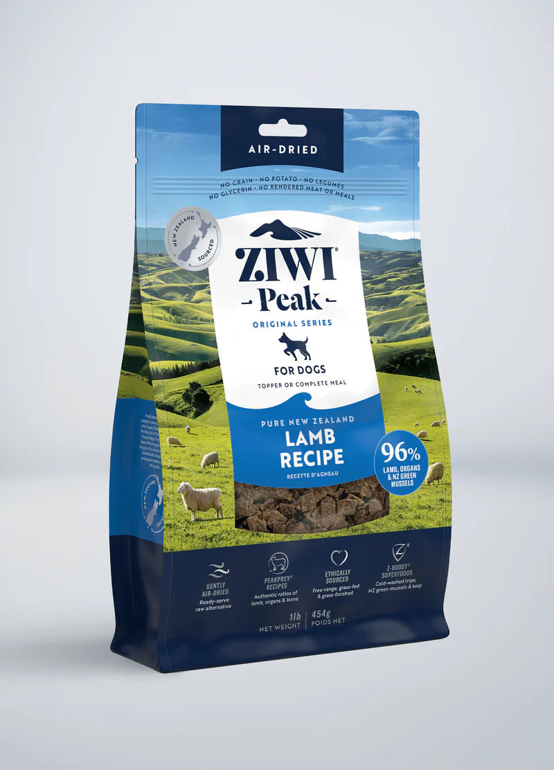 【Ziwi Peak】Air-Dried Dog Food - Lamb - 454g & 1kg