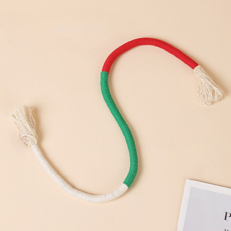 Tough Knot Chew Toy – Teeth Cleaning & Boredom Relief