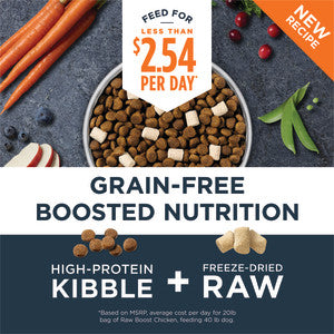 【INSTINCT - DOG】Raw Boost® Grain-Free Recipe with Real Chicken - 20lb