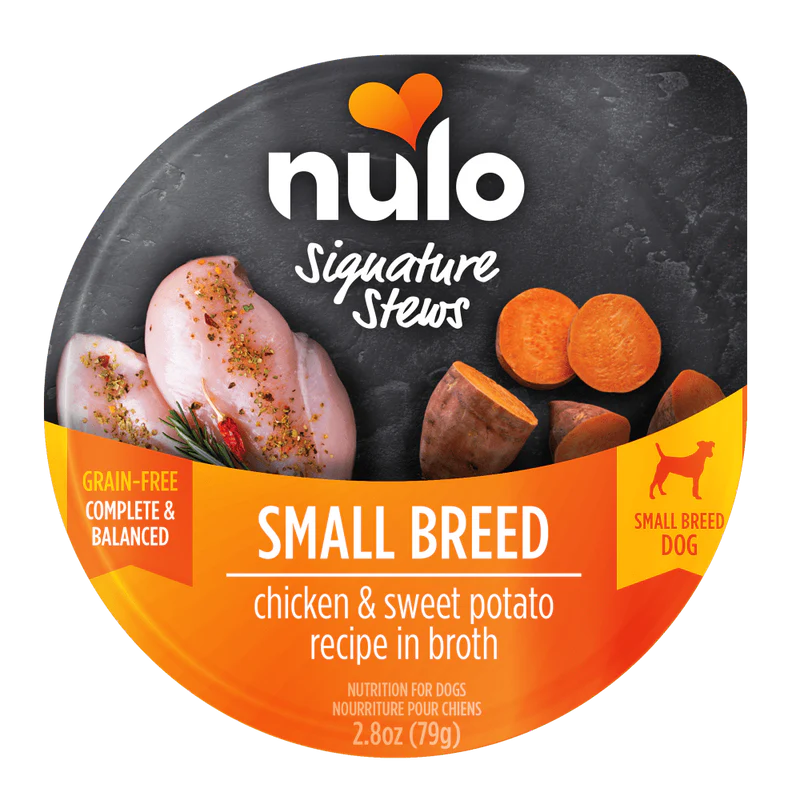 【Nulo】Small Breed Dogs - Chicken & Sweet Potato in Broth - Signature Stew - 2.8 oz