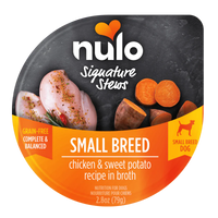 【Nulo】Small Breed Dogs - Chicken & Sweet Potato in Broth - Signature Stew - 2.8 oz