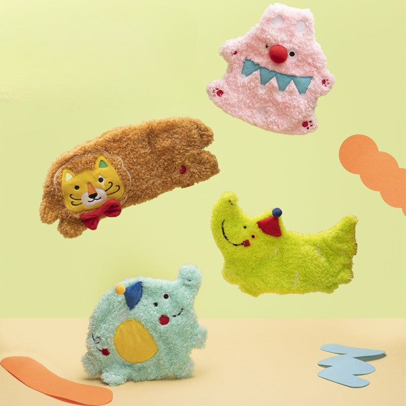 【PETSVILLE】Crinkle Plush Squeaky Toy