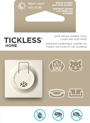 【Tickless】TICKLESS® Home Plug in Ultrasonic Tick , Flea & Dust Mite Repellent - Ivory Delight