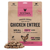 【VITAL ESSENTIALS VE】Vital Cat Freeze-Dried Soft Nibs - Chicken