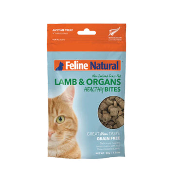 【K9 Natural】Cat treat - Lamb & Organ Healthy Bites 50g