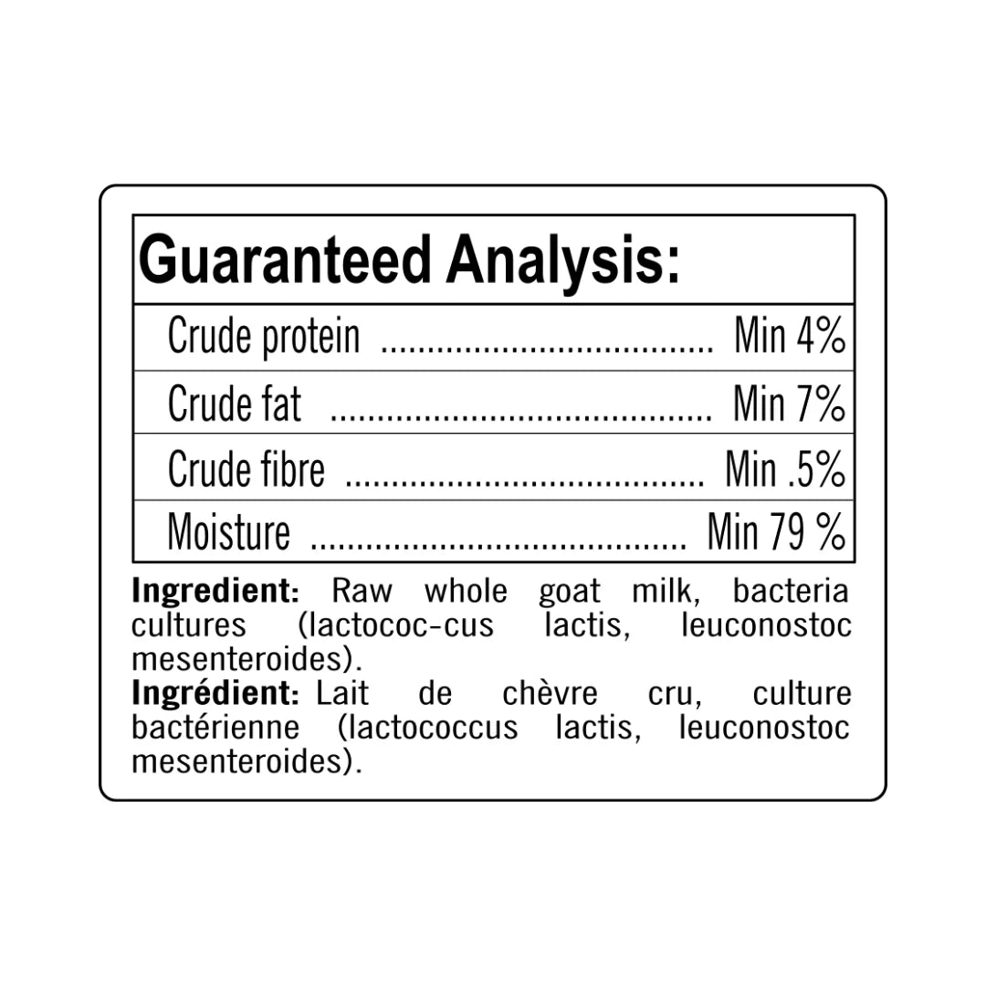 【Happy Days】Dogs & Cats - Raw Goat Milk Kefir - 490mL