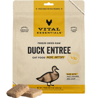 【VITAL ESSENTIALS VE】VC Cat Freeze-Dried Raw Mini Patties - Duck