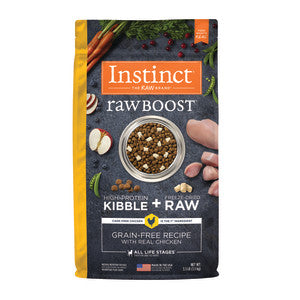 【INSTINCT - DOG】Raw Boost® Grain-Free Recipe with Real Chicken - 20lb