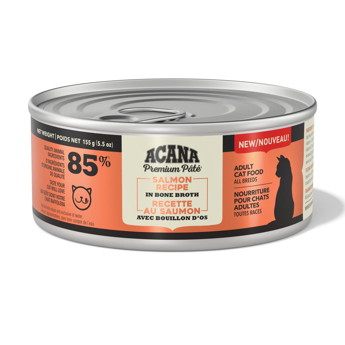 【Acana】Cat Premium Pâté - Salmon Recipe in Bone Broth - 85g & 155g