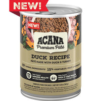 【Acana】Dog Premium Pâté - Duck Recipe - 363g