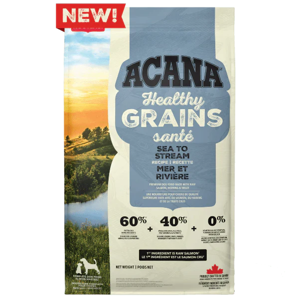 【Acana】Dog Dry Food- Healthy Grains Sea to Stream Recipe - 10.2 kg