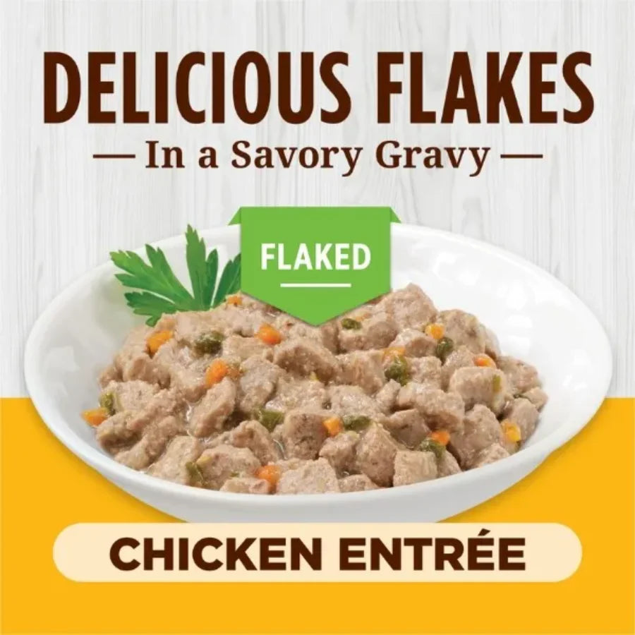 【INSTINCT】Canned Cat Food - Flaked Chicken Entree - 3oz