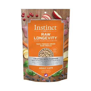 【50% OFF - CAT】INSTINCT - LONGEVITY Freeze-Dried Raw Meal - Rabbit 9.5 oz