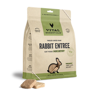 【VITAL ESSENTIALS VE】VC Cat Freeze-Dried Raw Mini Patties - Rabbit