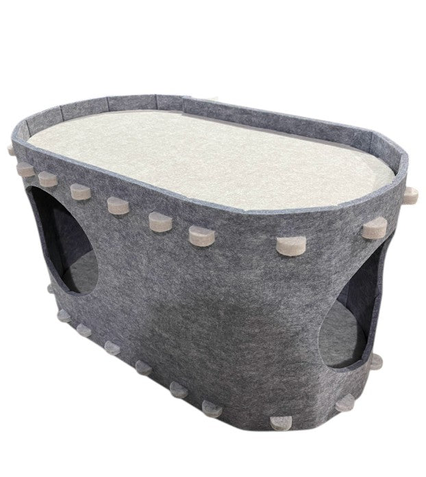 Enclosed Felt Cat Bed