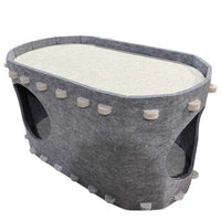 Enclosed Felt Cat Bed