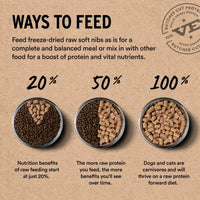 【VITAL ESSENTIALS VE】Vital Cat Freeze-Dried Soft Nibs - Pork