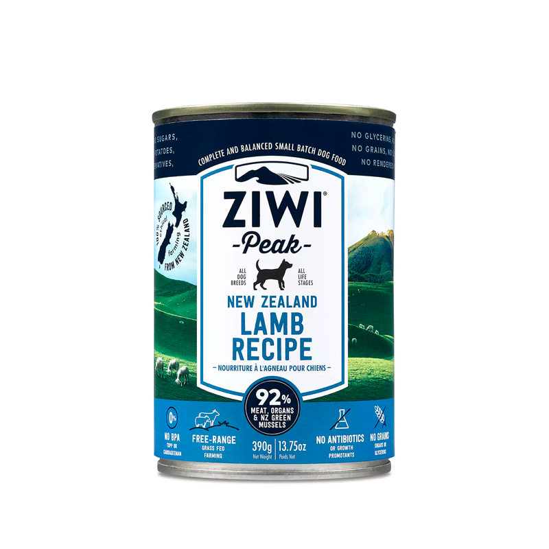【Ziwi Peak】狗狗罐头 - 羊肉 390g